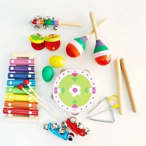 Colorful Kids Musical Instrument Set